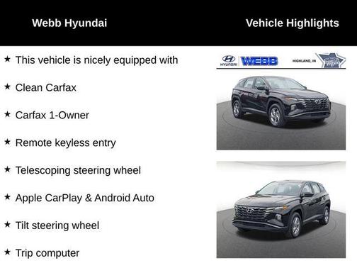 Phantom Black 2023 Hyundai TUCSON SE
