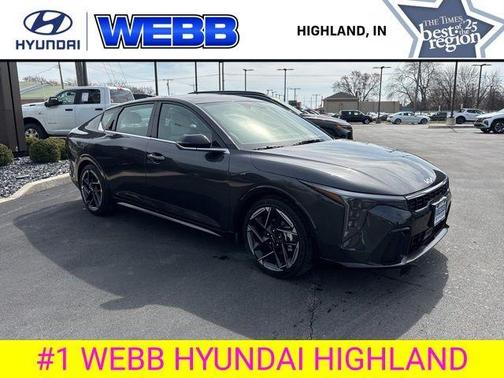 Gray 2025 Kia K4 GT-Line