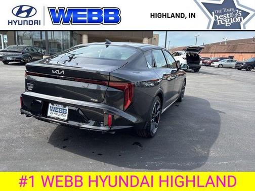 Gray 2025 Kia K4 GT-Line