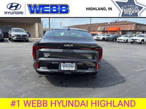 Gray 2025 Kia K4 GT-Line