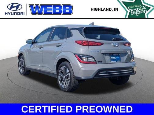 Galactic Gray 2023 Hyundai KONA EV SE