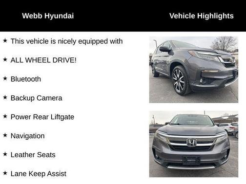 2019 Honda Pilot Elite