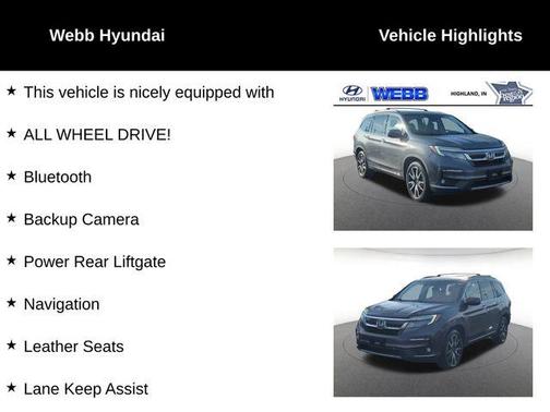 2019 Honda Pilot Elite