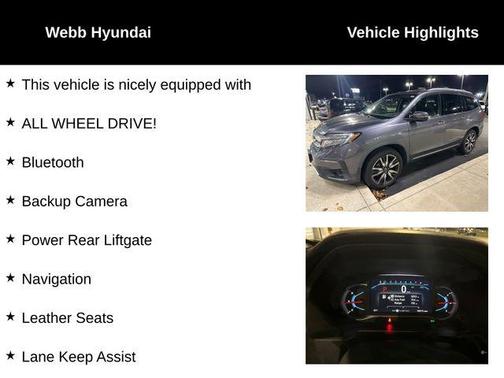 2019 Honda Pilot Elite