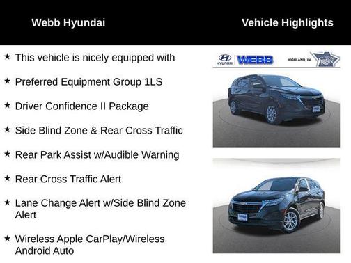 Mosaic Black Metallic 2023 Chevrolet Equinox LS