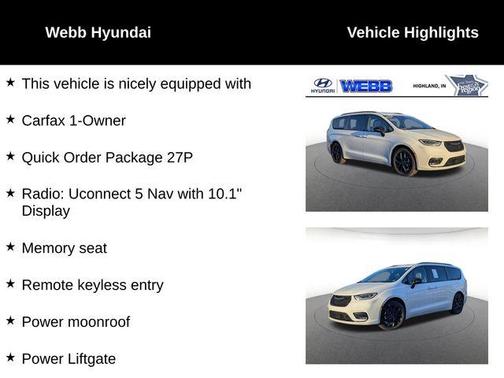 Bright White Clearcoat 2025 Chrysler Pacifica Limited
