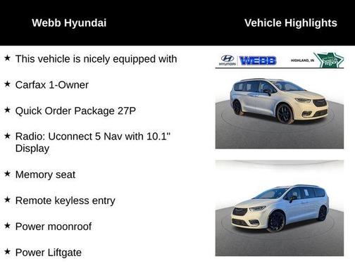 Bright White Clearcoat 2025 Chrysler Pacifica Limited
