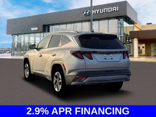 Shimmering Silver 2026 Hyundai TUCSON Hybrid SEL