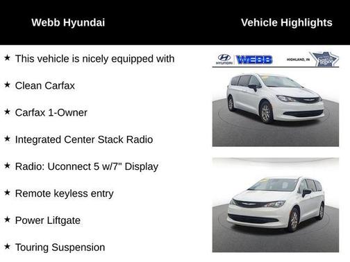 Bright White Clearcoat 2024 Chrysler Voyager LX