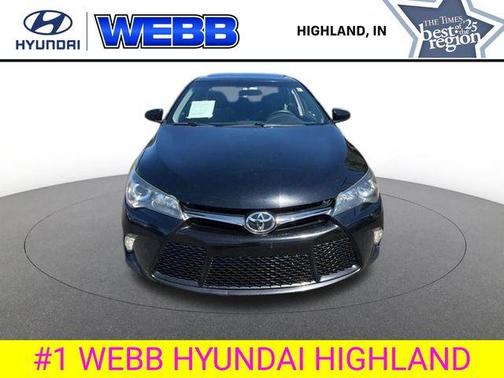 Midnight Black Metallic 2017 Toyota Camry XSE