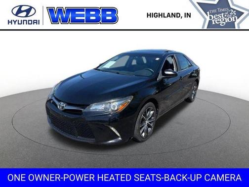 Midnight Black Metallic 2017 Toyota Camry XSE