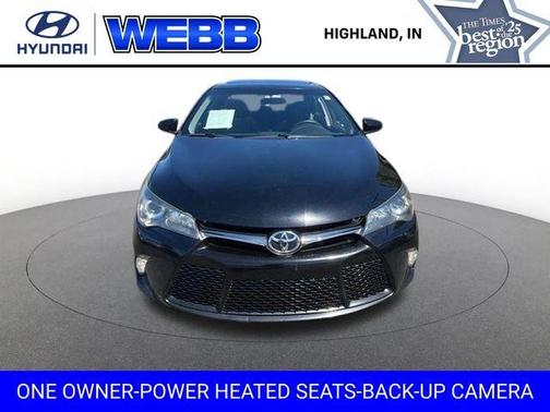 Midnight Black Metallic 2017 Toyota Camry XSE