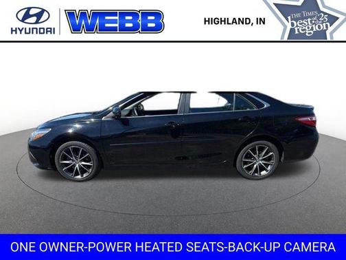 Midnight Black Metallic 2017 Toyota Camry XSE