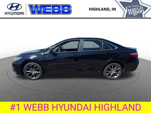 Midnight Black Metallic 2017 Toyota Camry XSE