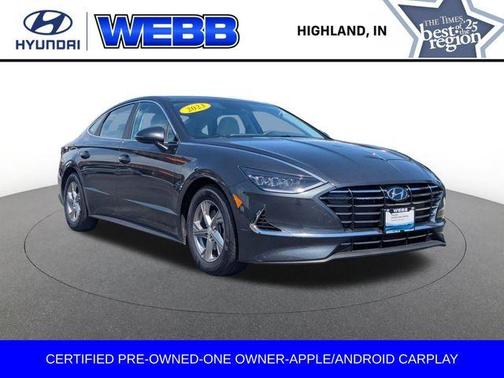 Portofino Gray 2023 Hyundai SONATA SE