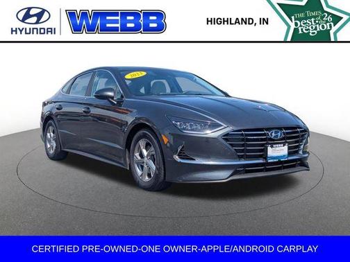 Portofino Gray 2023 Hyundai SONATA SE