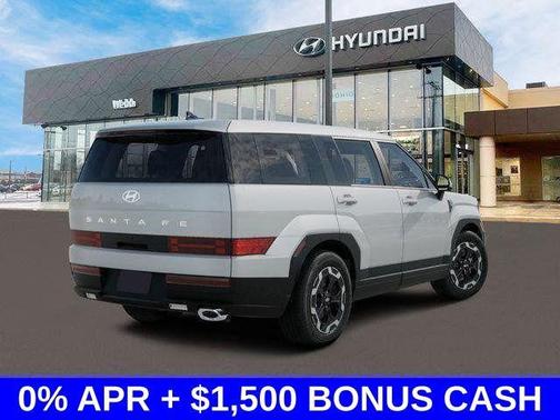 White 2026 Hyundai SANTA FE SE