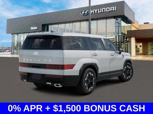 White 2026 Hyundai SANTA FE SE
