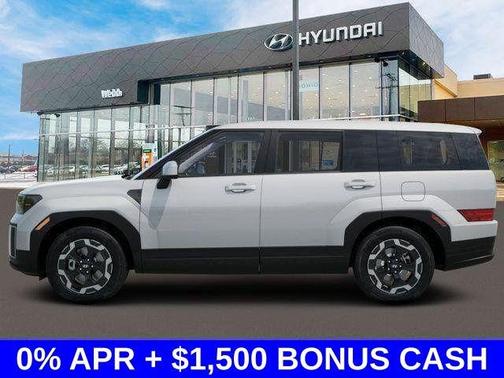 White 2026 Hyundai SANTA FE SE