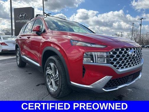 Calypso Red 2023 Hyundai SANTA FE SEL