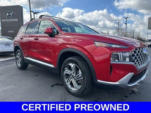 Calypso Red 2023 Hyundai SANTA FE SEL