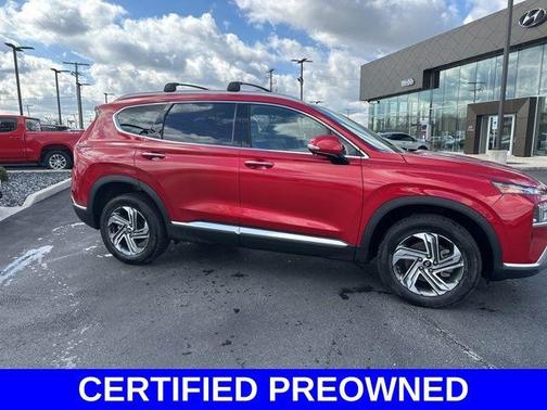 Calypso Red 2023 Hyundai SANTA FE SEL
