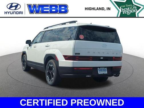 White 2026 Hyundai SANTA FE SEL