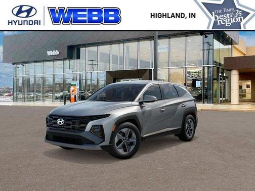 Shimmering Silver 2026 Hyundai TUCSON Hybrid SEL