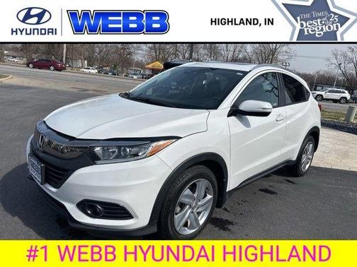Platinum White Pearl 2019 Honda HR-V EX-L