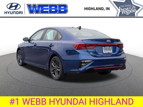 Deep Sea Blue 2020 Kia Forte GT-Line