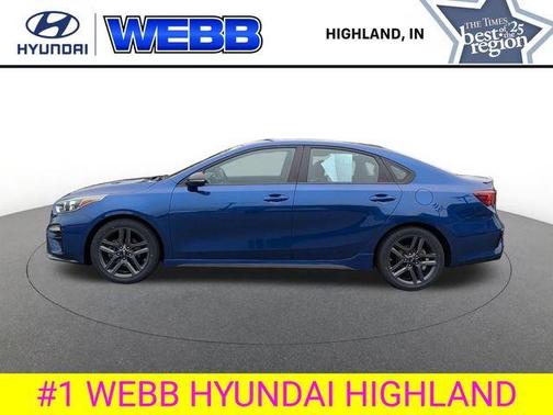Deep Sea Blue 2020 Kia Forte GT-Line