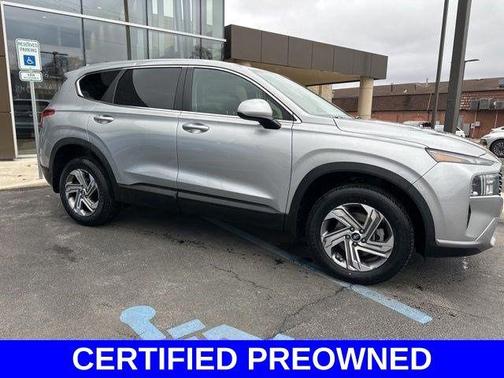 Shimmering Silver Pearl 2023 Hyundai SANTA FE SE