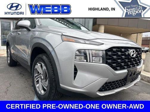 Shimmering Silver Pearl 2023 Hyundai SANTA FE SE