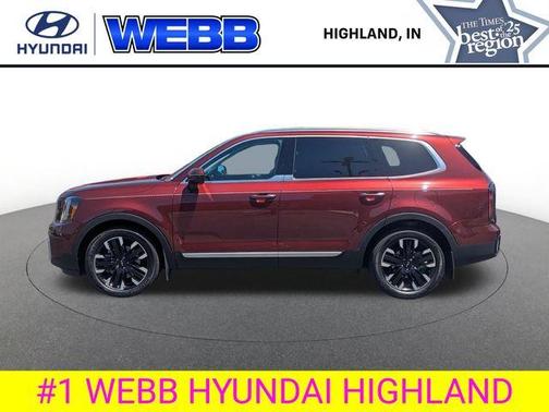 Red 2024 Kia Telluride SX-Prestige