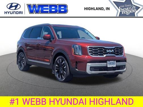 Red 2024 Kia Telluride SX-Prestige
