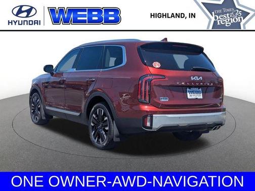 Red 2024 Kia Telluride SX-Prestige