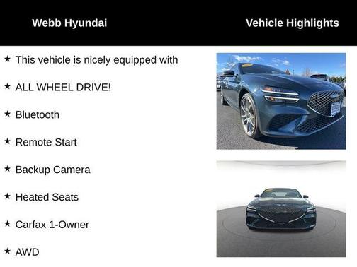 2025 Genesis G70 2.5T