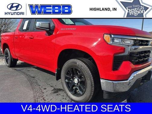 Red 2024 Chevrolet Silverado 1500 LT