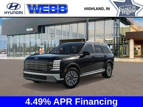 Abyss Black Pearl 2026 Hyundai Palisade Hybrid SEL