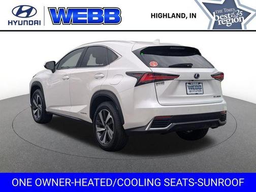 White Pearl 2020 Lexus NX 300h Base