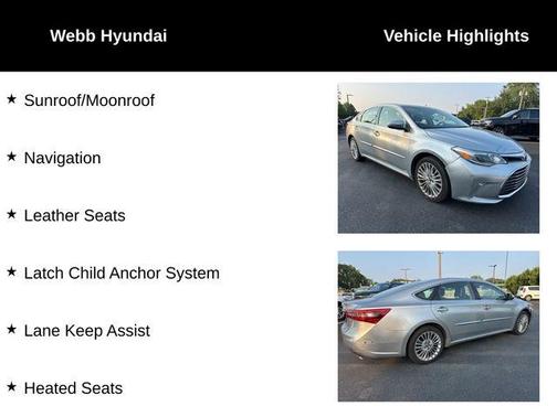 2018 Toyota Avalon Limited