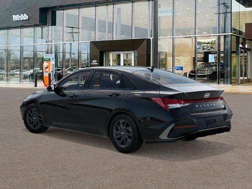 Black 2026 Hyundai ELANTRA HEV Blue