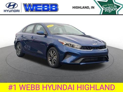Deep Sea Blue 2023 Kia Forte LXS