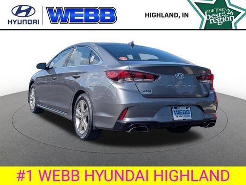 Machine Gray 2019 Hyundai SONATA Sport