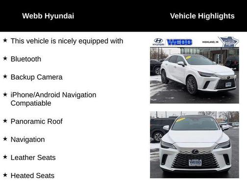 2023 Lexus RX 350 Luxury