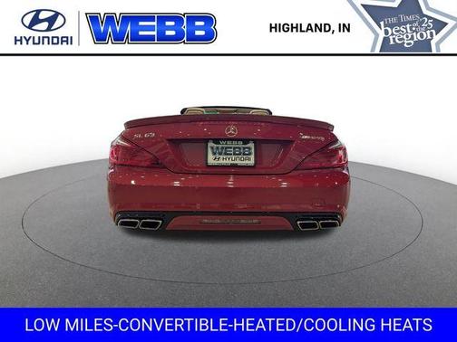 Red 2016 Mercedes-Benz AMG SL AMG SL 63