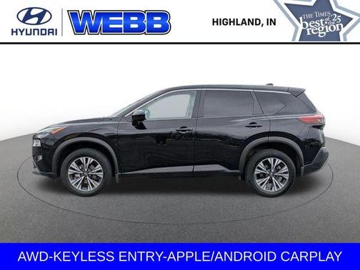 Black 2023 Nissan Rogue SV