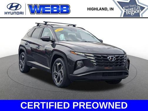 Portofino Gray 2022 Hyundai TUCSON SEL