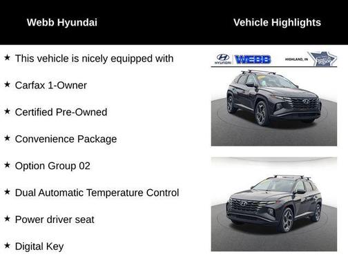 Portofino Gray 2022 Hyundai TUCSON SEL