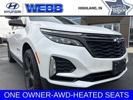 Iridescent Pearl Tricoat 2024 Chevrolet Equinox Premier